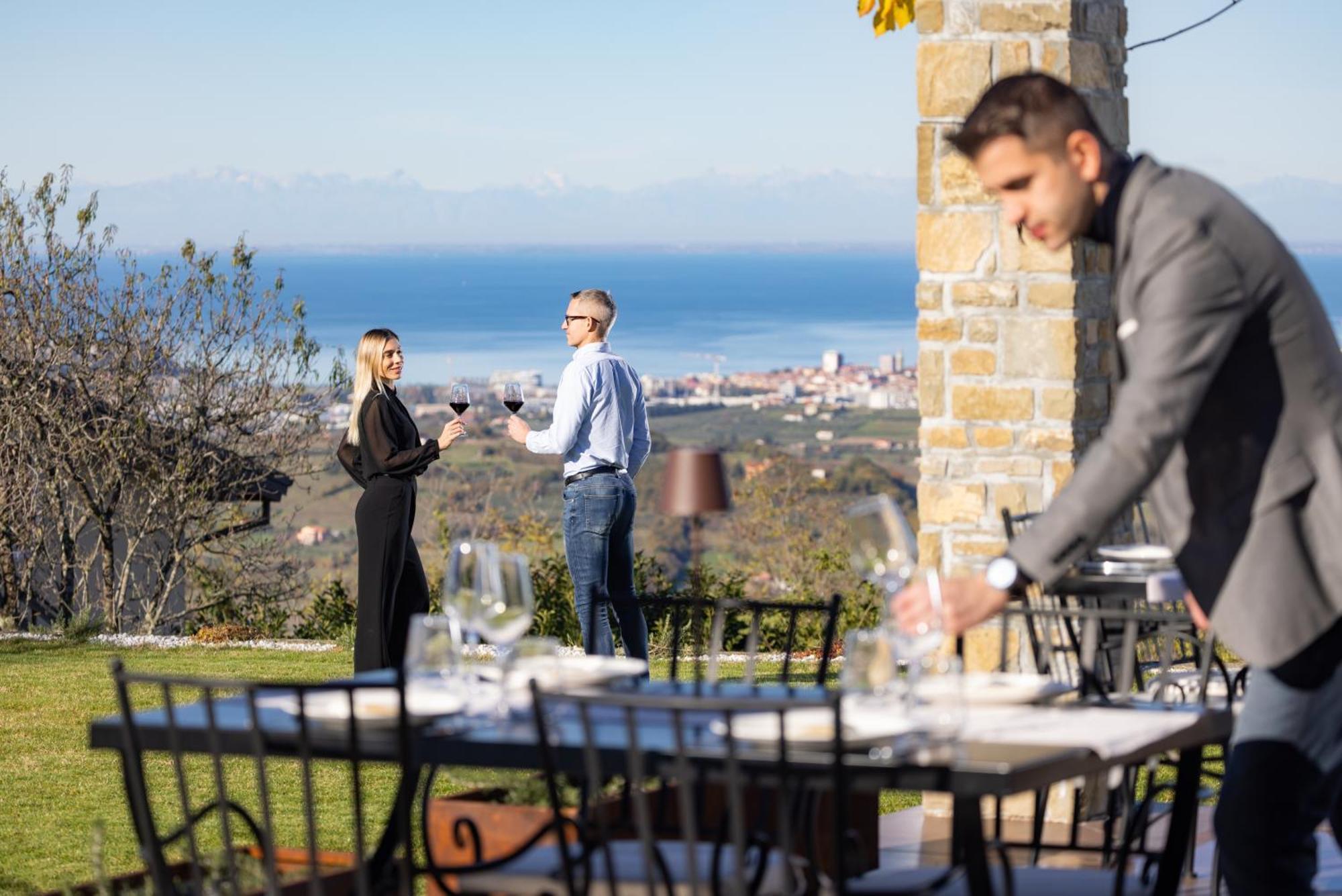 Stok - Rooms, Wine & Restaurant - Marezige, Koper Zewnętrze zdjęcie
